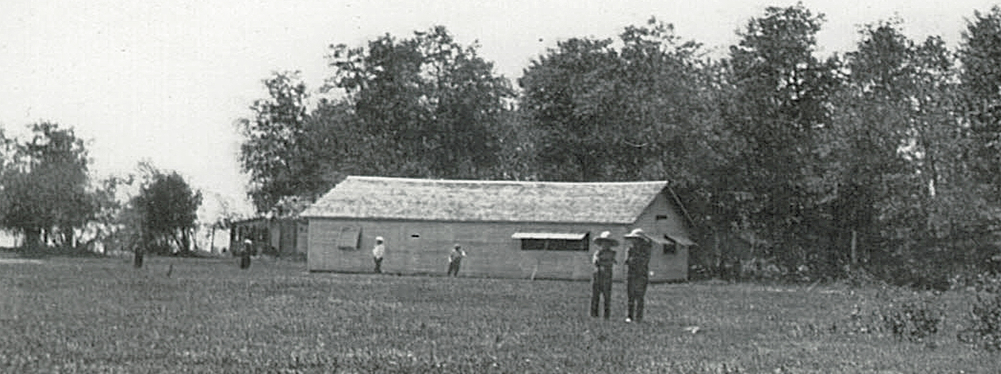 Historic view of Canora Beach Resort near Indian Head, Saskatchewan