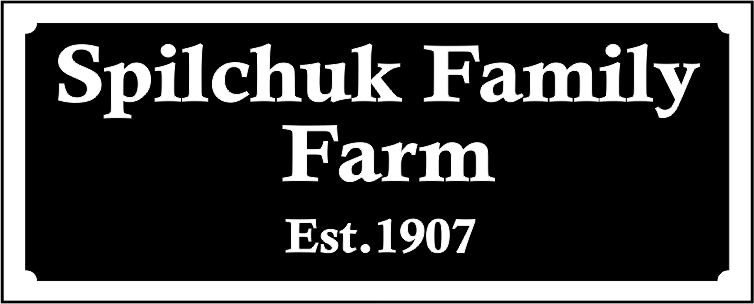 Engraved plaque for Spilchuk Family Farm